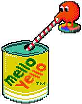 Q*Bert drinks Mello Yello