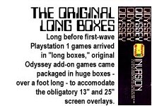 Odyssey long boxes